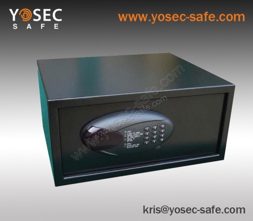 In-room Electronic safety laptop safe