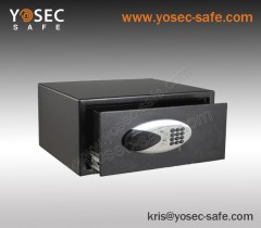 Front load Electronic hotel safes mounted in furnture