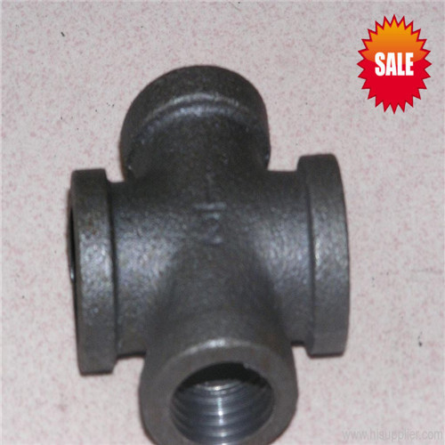 npt thread stainless steel cross fittings