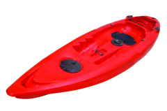 single sit on top fishing kayak many color with PE material