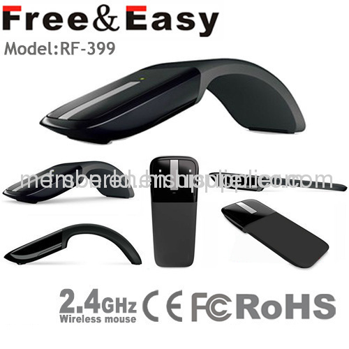 Micro Arc folding wireless mouse manufacturer