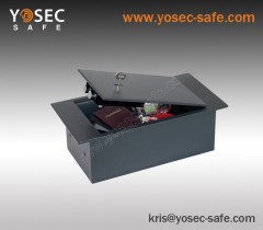 Security Hidden under car safe/key lock floorboard safe