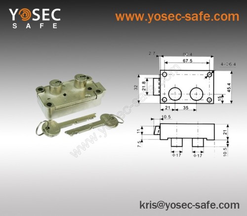 Security safe lock for bank/Safe Deposit Locker Cabinet