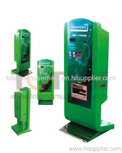 standing exchanger machine for coffee shop
