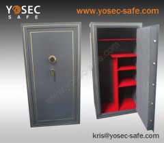 High security fireproof gun safe cabinet with 16 guns for hunters rifle storage