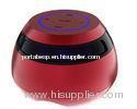 Red / Black Tabour Rechargeable Bluetooth Speakers / Bluetooth Mini Speaker With TF / SD Card For Ce
