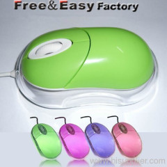 Good mould useful colorful led 3d mouse