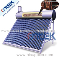 Pre-heated pressurized solar water heater;