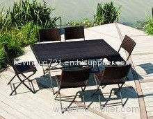 Rattan Garden Dining Set