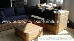 Outdoor rattan garden sofa sets