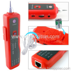 Telephone Network BNC RJ45 RJ11 Cable Tester Tracker Electric Wire Finder