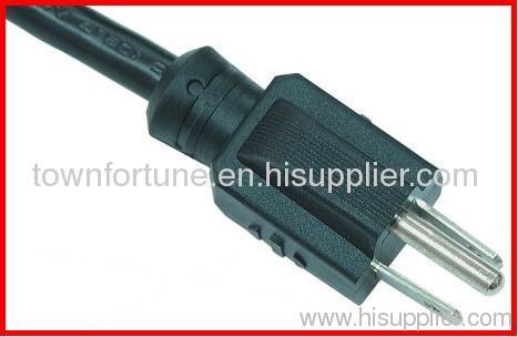 3pin plug with cords for America