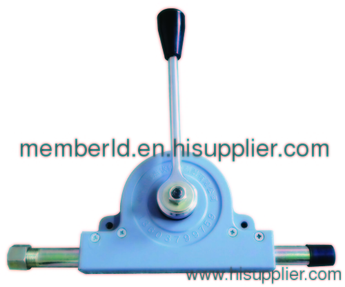 road sweeper directional control lever