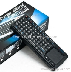 Mini 2.4Ghz wireless bluetooth keyboard touchpad