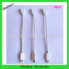 Lightning 8 Pin to Micro USB Connection Charger Cable Adapte