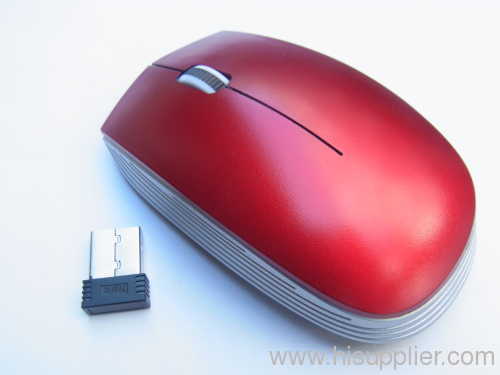 Flat thin useful 2.4ghz optical mouse