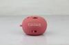 Promotional Red Mini DC 5V Hamburger Speaker / Portable Speakers For Cell Phones With Li-ion Battery