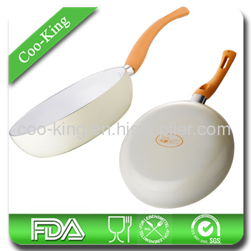 26CM Prited base Ceramic Fry Pans