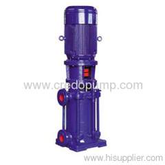 CRDL series pump is vertical multi stage single suction segmental centrifugal pump