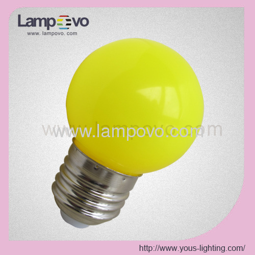 E27 1W LED CHRISTMAS YELLOW BULB