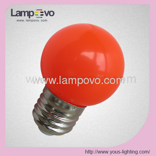 E27 0.6W LED CHRISTMAS RED BULB