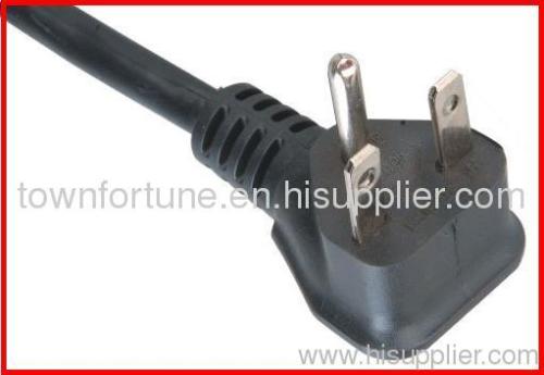 N5-15P Angled plug with cord for America