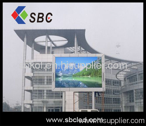 P100outdoor full color led display