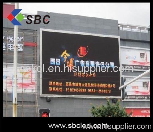 P16 outdoor full color led panel