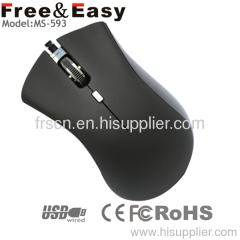 hot selling powerful design wired mouse for big hand