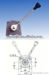 dmper truck throttle control lever