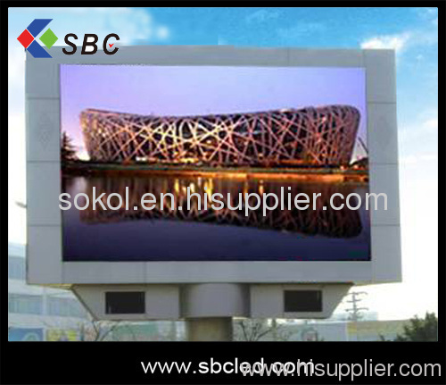 P16 outdoor full color led screen led panel led display