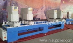 Four head glass welding machine