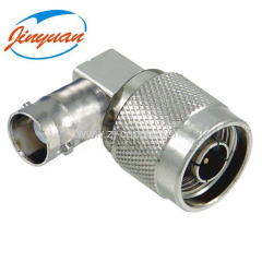 SMA male right angle connector for Cable RG58, RG142, LMR195