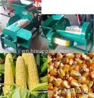 advanced and high efficiency combined corn sheller and thresher Machine,