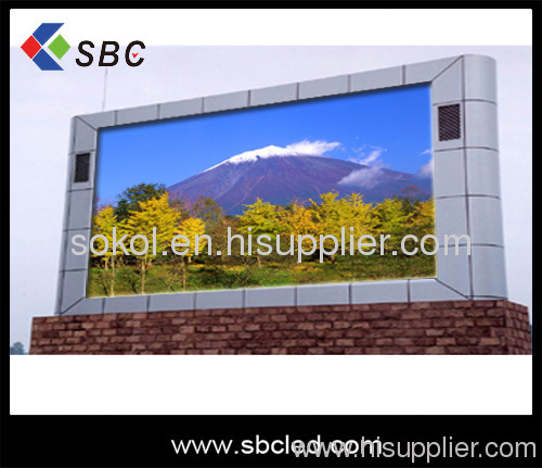 P18.75 outdoor full color led screen led panel led display