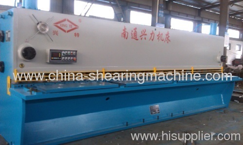 Hydraulic Swing Shearing Machine NC System