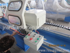 Aluminum double-headed CNC efficient cutting saw aluminum windows and doors making machine