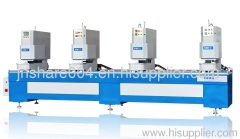 High efficiency pvc window cutting machine CNC Double-Miter Saw