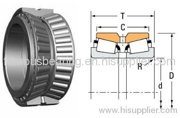 H242649/H242610CD inch taper bearing 206.375*336.55*211.137mm