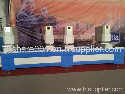Heavy-head cutting saw Aluminum windows and doors processing machine/Four-head Corner Combining Machine