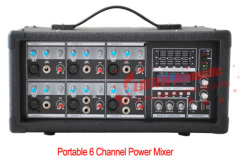 Digital Multi Effect 6 Channel Power Mixer PMC 6200U