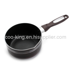 18CM Press Aluminum Non-Stick Sauce Pan