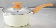 Hot Sales Different Size Aluminum Ceramic Sauce Pan