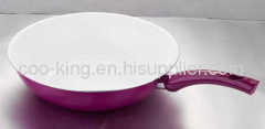 28CM Press Aluminum Ceramic Wok