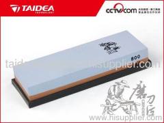 Sharpening stone knife sharpener