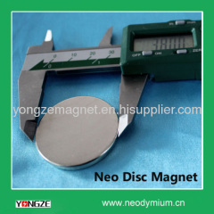 Permanent neodymium Disc magnet