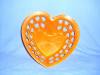Heart shape custom Plastic Basket