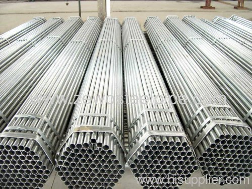 Galvanized Hot Rolled Round Seamless Steel Pipe