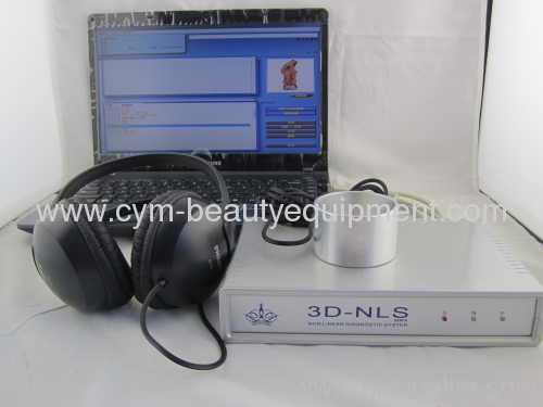 Accuracy 3D NLS medical health diagnostic machine by checkin