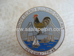 Fashionable Custom Enamel Metal Lapel Pin/badges factory